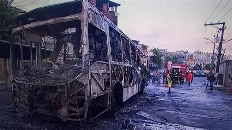 Ônibus é incendiado em Salvador é o segundo caso na semana