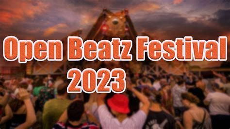 Open Beatz Festival 2023 Live Stream Lineup And Tickets Info YouTube