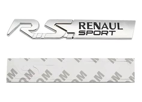 Emblema Renault Sport Rs Para Cajuela Clio Megane Envío gratis