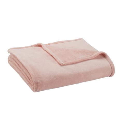 Mainstays Queen Super Soft Plush Bed Blanket In Blush