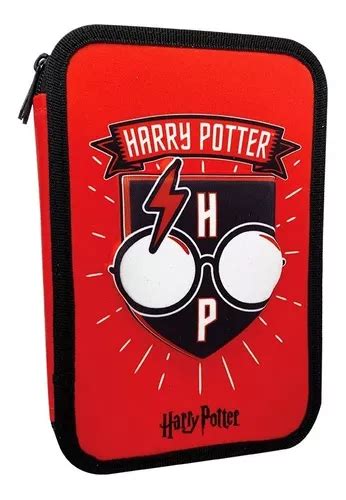 Canopla Cartuchera Mooving Textil Pisos Harry Potter