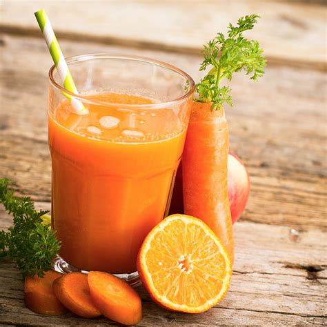 Recette Jus De Carotte Et D Orange