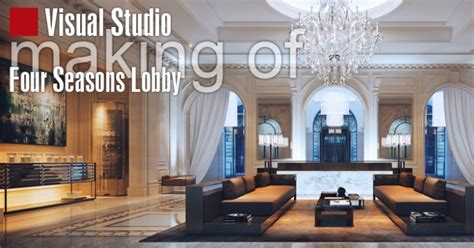 Making of Four Seasons Hotel Lobby - Evermotion