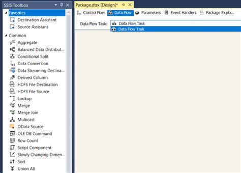 Ssis Data Flow Task