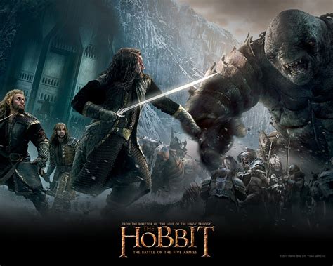 The Hobbit The Battle Of The Five Armies Movie Poster