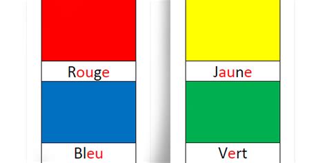 Apprendre Les Couleurs Pédagogie Montessori