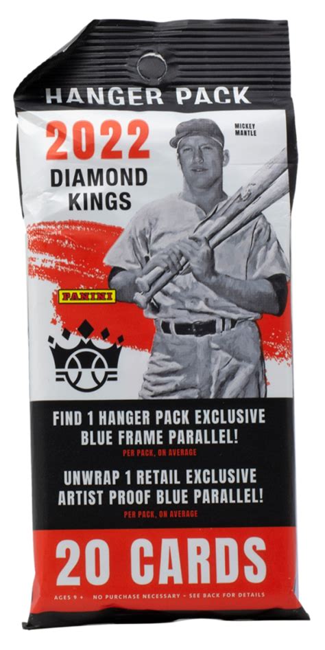 Panini Diamond Kings Baseball Jumbo Value Pack Pristine Auction