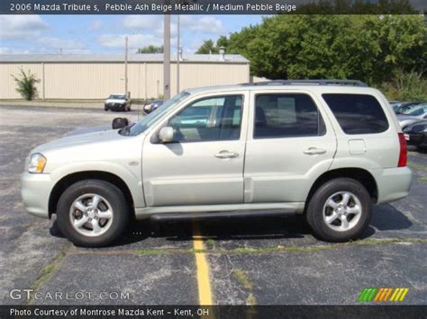 Pebble Ash Beige Metallic 2006 Mazda Tribute S Medium Pebble Beige