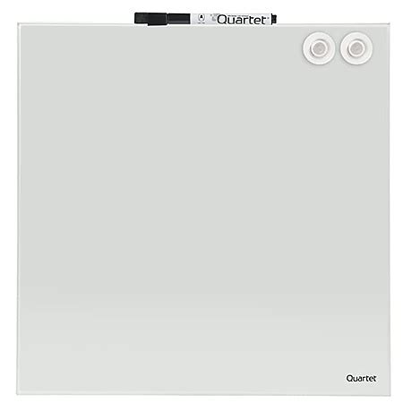 Quartet Magnetic Glass Frameless Dry-Erase Board