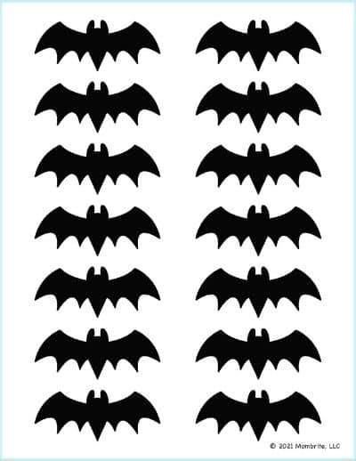 25 Free Printable Bat Templates Mombrite