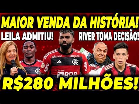 A Maior Venda Da Hist Ria Do Flamengo R Milh Es Na Mesa River