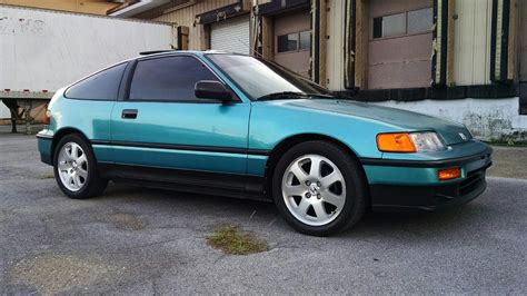 Tn Fs 1991 Crx Si Tahitian Green 80k Miles Honda Tech