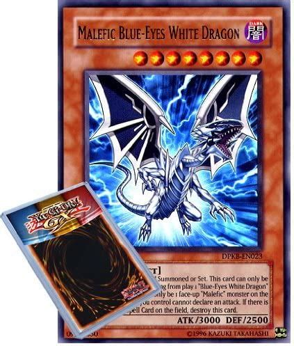 Amazon YuGiOh DPKB EN023 1st Ed Malefic Blue Eyes White Dragon