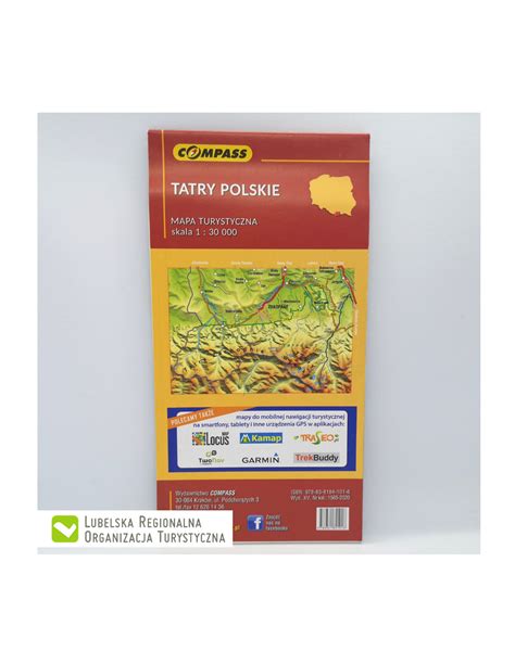 Tatry Polskie Mapa Turystyczna Wyd Compass