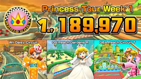 Let It Go Mario Kart Tour Princess Tour Week Ranked Cup K