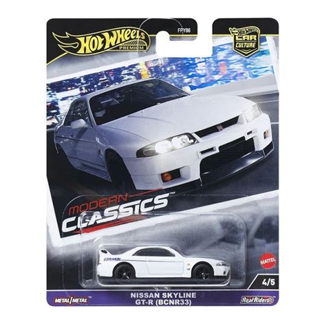 Hot Wheels Premium Modern Classics Nissan Skyline Gtr R Putih Greddy Lazada Indonesia