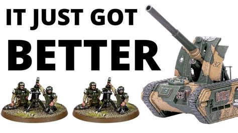 The Best Astra Militarum Artillery Imperial Guard Barrage Weapons