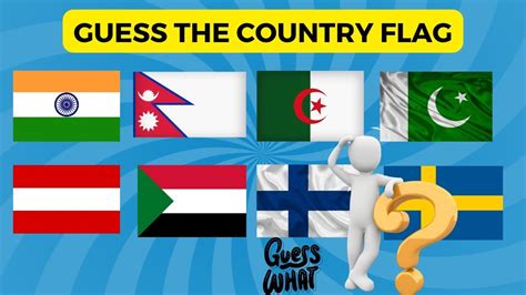 Guess The Country By Flag Quiz Youtube