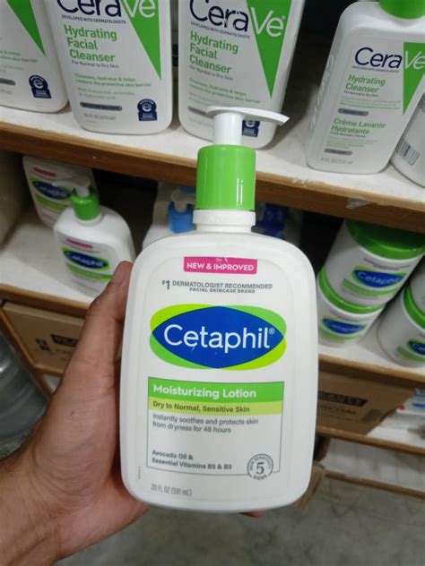 Cetaphil Moisturizing Lotion Dry To Normal Sensitive Skin 591ml