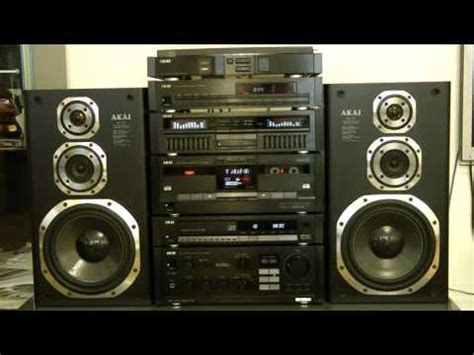 AKAI HiFi Audio Stereo Topline Series 1988 YouTube