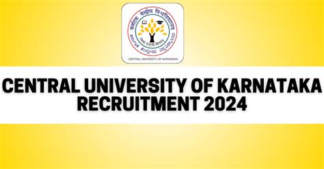 Cuk Recruitment Apply For Latest Central University Of Karnataka