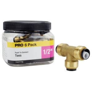 Tectite 1 2 In Brass Push To Connect X Male Pipe Thread Adapter Pro