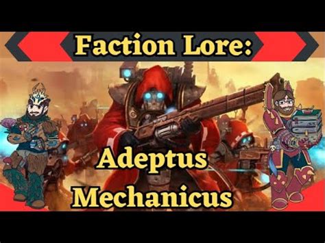 Faction Lore Adeptus Mechanicus - YouTube