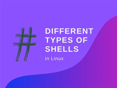 What Are The Different Types Of Shells In Linux Digitalocean