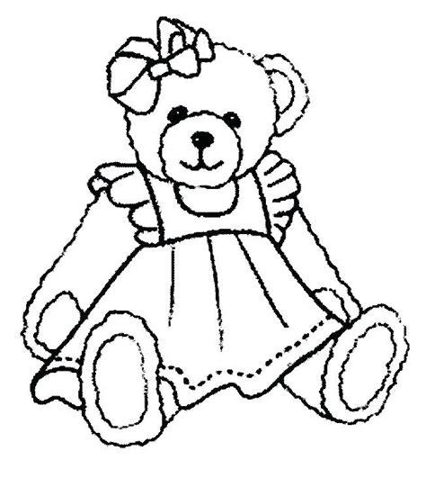 Baby Teddy Bear Coloring Pages at GetColorings.com | Free printable ...