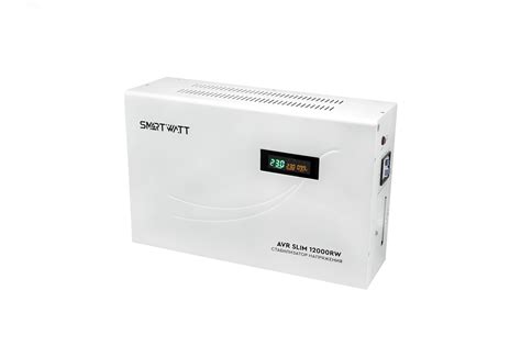 Стабилизатор напряжения настенный 12 кВА артикул AVR SLIM 12000RW ...