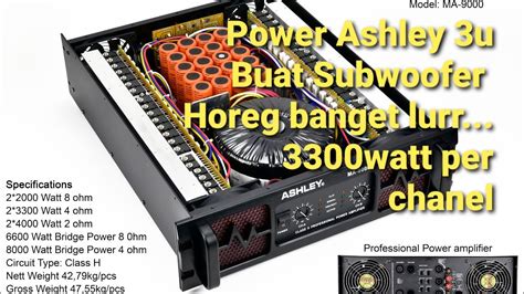 POWER ASHLEY MA9000 KLAS H Informacionpublica Svet Gob Gt