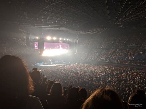 Kia Forum seating guide for section D and surrounding areas 5