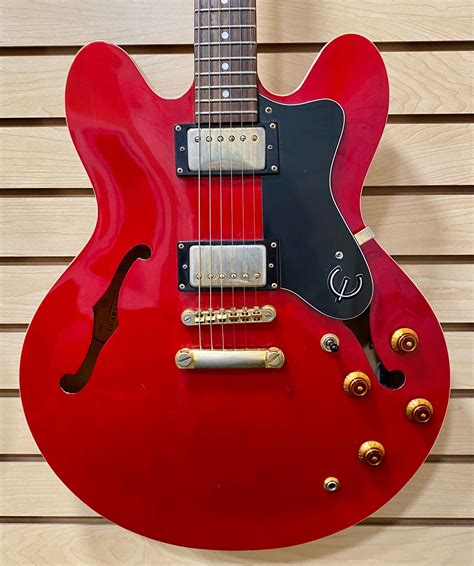 2000 Epiphone Dot Deluxe Es 335 Cherry Nickels Music