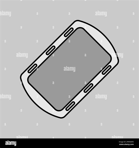 Pan Tray For Cooking And Baking In Oven Vector Grayscale Icon Kitchen