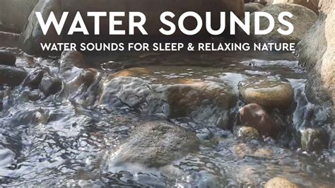 Slumber Serenity Hours Calming Water Sounds For Restful Sleep Youtube