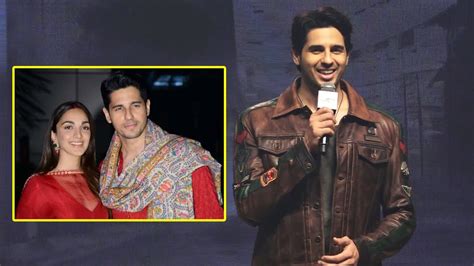 Sidharth Malhotra Talks About Marriage Calls Kiara Advani His Most