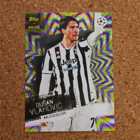 Topps Steve Aoki Dusan Vlahovic トップ スティーブアオキ ドゥシャン ヴラホヴィッチ ユヴェントス セルビア