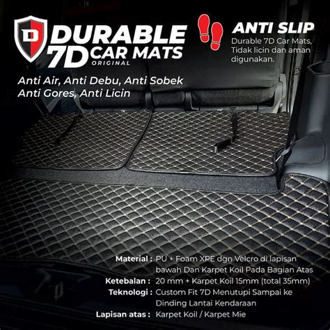 Karpet Mobil Durable D Khusus Toyota Yaris Cross All New Corolla