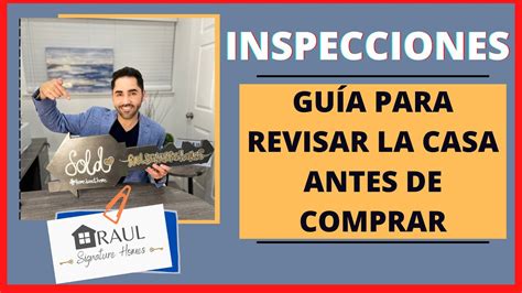 GUÍA PARA INSPECCIONAR LA CASA ANTES DE COMPRARLA YouTube