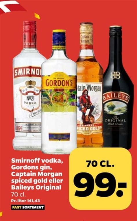 Smirnoff Vodka Tilbud Hos Netto