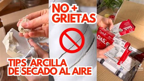 Tips Para Tus Piezas De Arcilla De Secado Al Aire Airdry Clay Tips