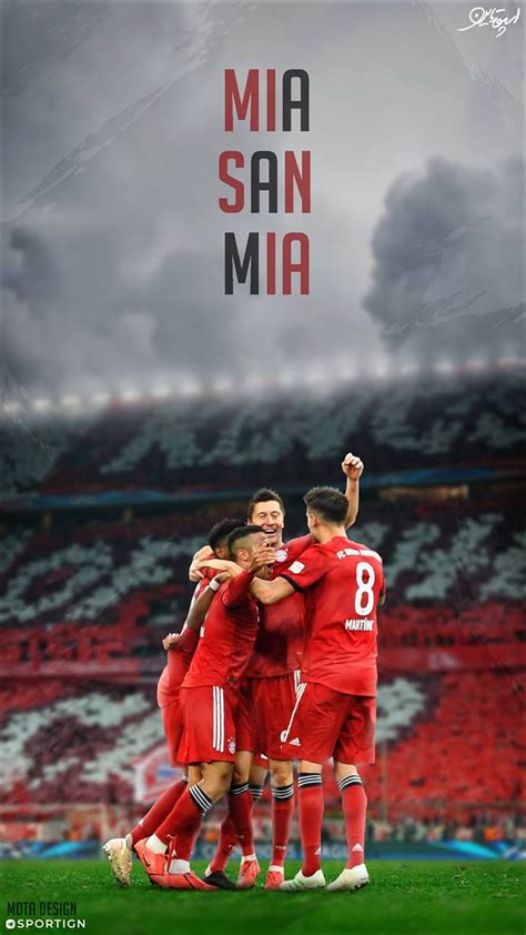 Fc Bayern Munich By Elnaztajaddod Mia San Mia Hd Phone Wallpaper Pxfuel