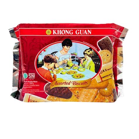 Khong Guan Assorted Biscuits 300 Grams H2O Mart