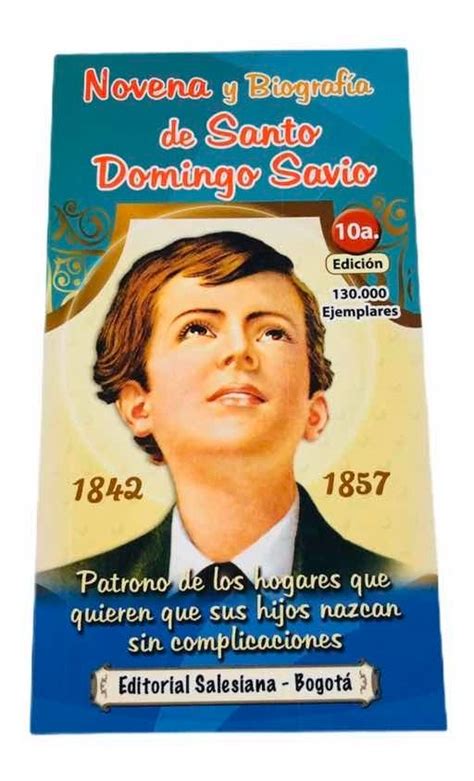 Santo Domingo Savio Novena Y Biografía Cuotas sin interés