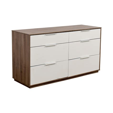 IKEA White Six-Drawer Dresser | 47% Off | Kaiyo