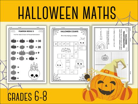 Halloween Maths Teaching Resources