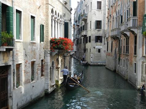 A Gondola Ride in St Mark's in Venice