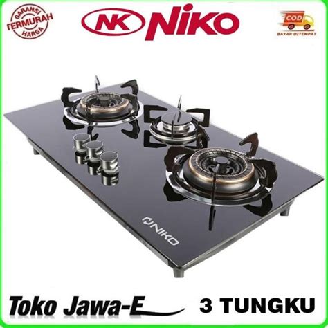 Jual Niko Reflection Kompor Tanam Kaca Tungku Black Series