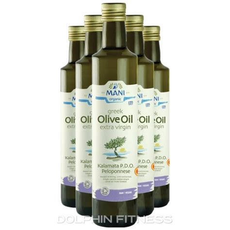 Mani Kalamata Extra Virgin Olive Oil 6 X 500 Ml