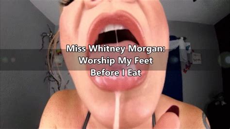 Miss Whitney Morgan Worship My Feet Before I Eat Vore Wmv Miss